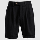 Miesten shortsit | Lyocell-plelyytetty, pliseerattu etupuoli