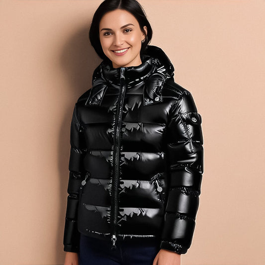 ÉléganceFroid Lange Pufferjas - Stijlvol Comfort en Warmte