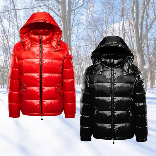 ÉléganceFroid Lange Pufferjas - Stijlvol Comfort en Warmte