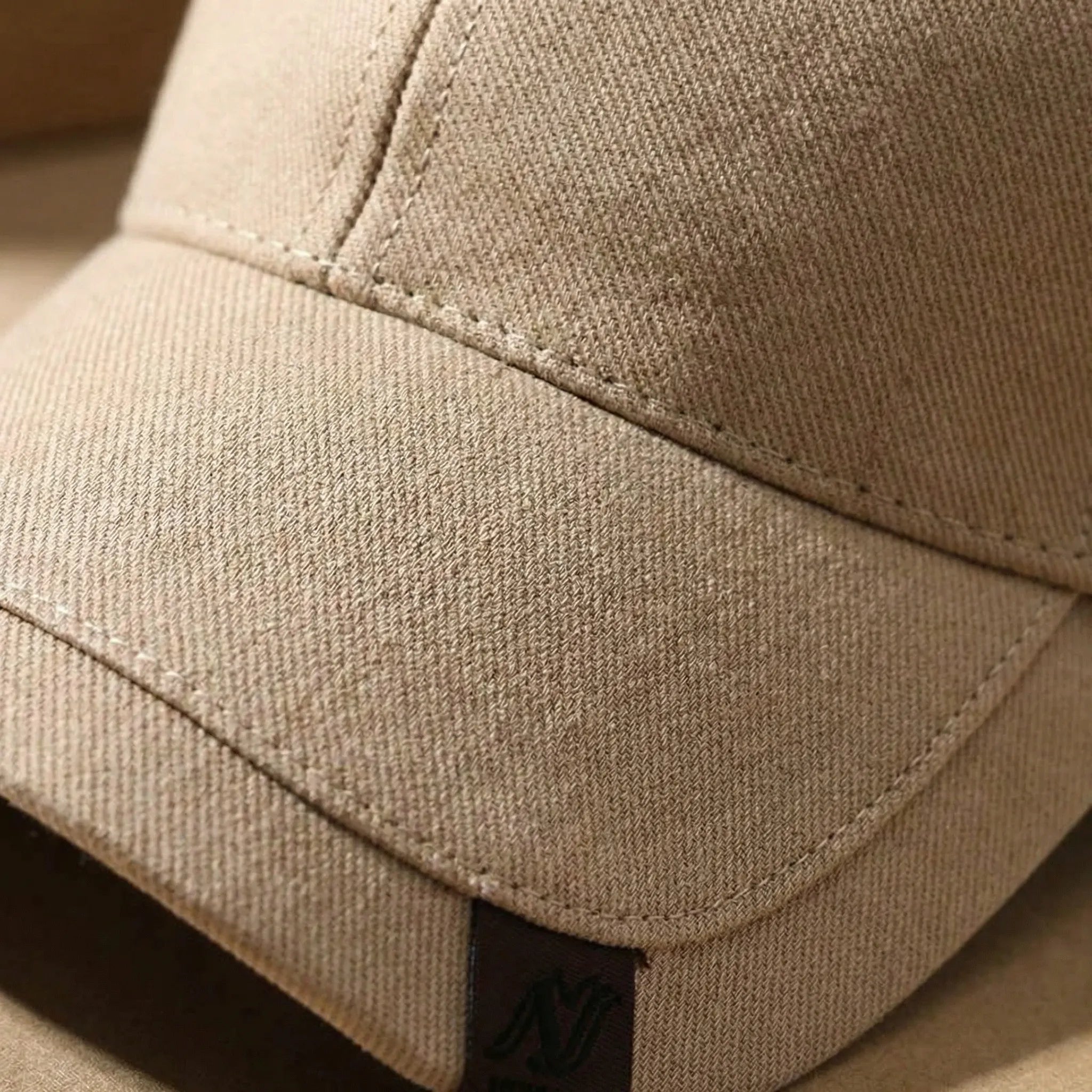 Miesten baseball-lippalakki | Twill säädettävä brodeerilla