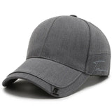 Miesten baseball-lippalakki | Twill säädettävä brodeerilla
