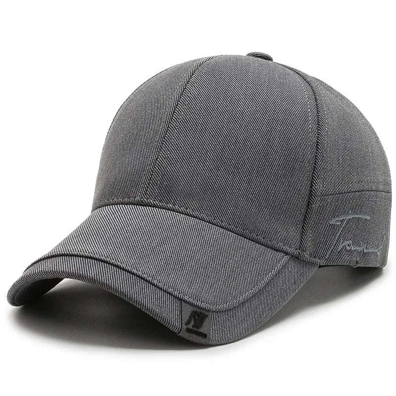 Miesten baseball-lippalakki | Twill säädettävä brodeerilla