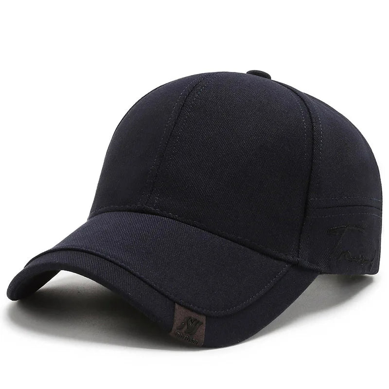 Miesten baseball-lippalakki | Twill säädettävä brodeerilla