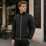 Men’s padded jacket | Lightweight zip-up jacket, casual fall jacket