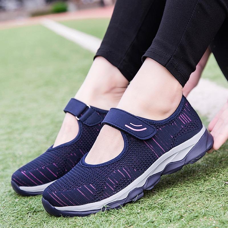 Naisten Espadrillat - Velcro - Ortopediset & Hengittävät-Ortopediset kengät-EmiyoSuomi