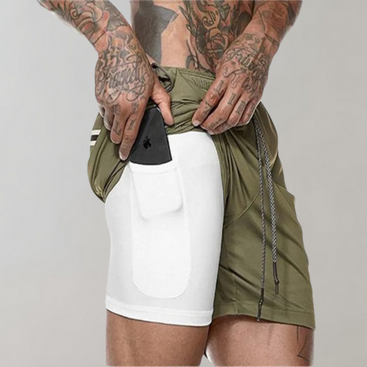 Elliot - Miesten fitness-shortsit - Mukavuus ja tyyli-Miesten shortsit-EmiyoSuomi