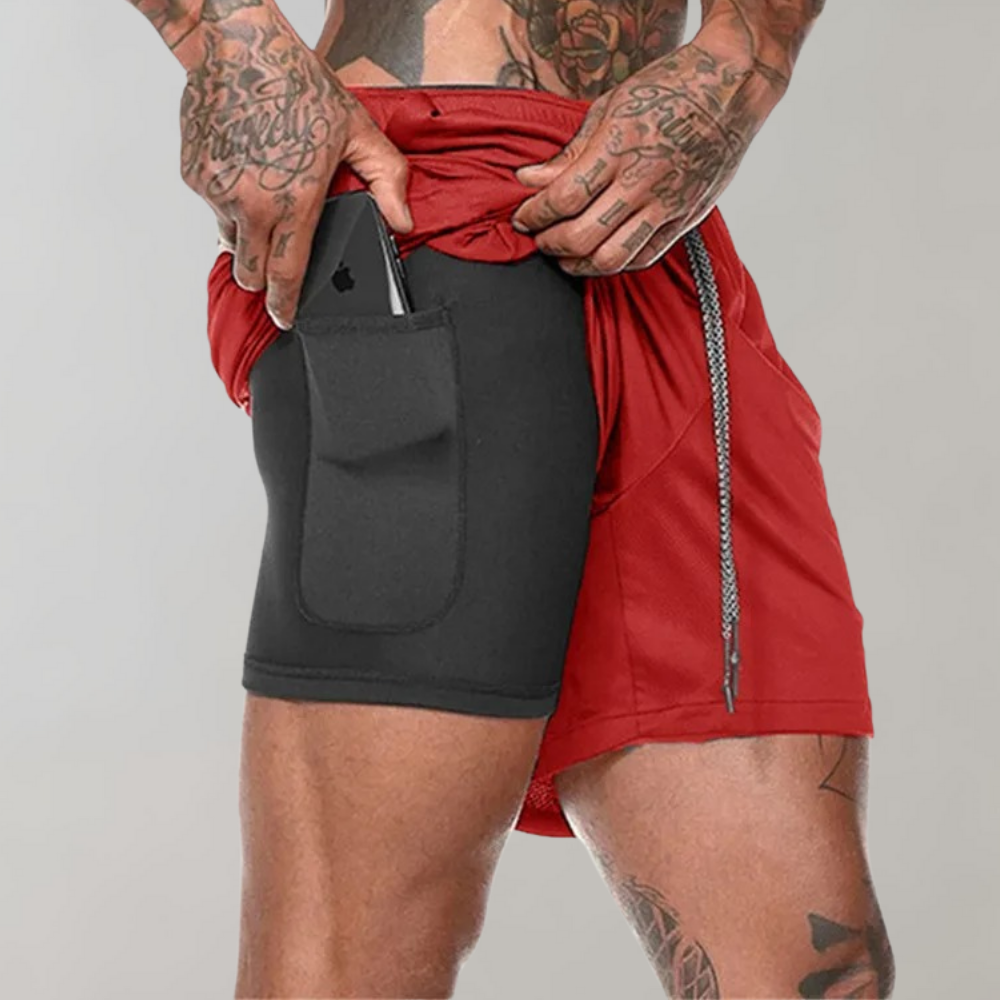 Elliot - Miesten fitness-shortsit - Mukavuus ja tyyli-Miesten shortsit-EmiyoSuomi
