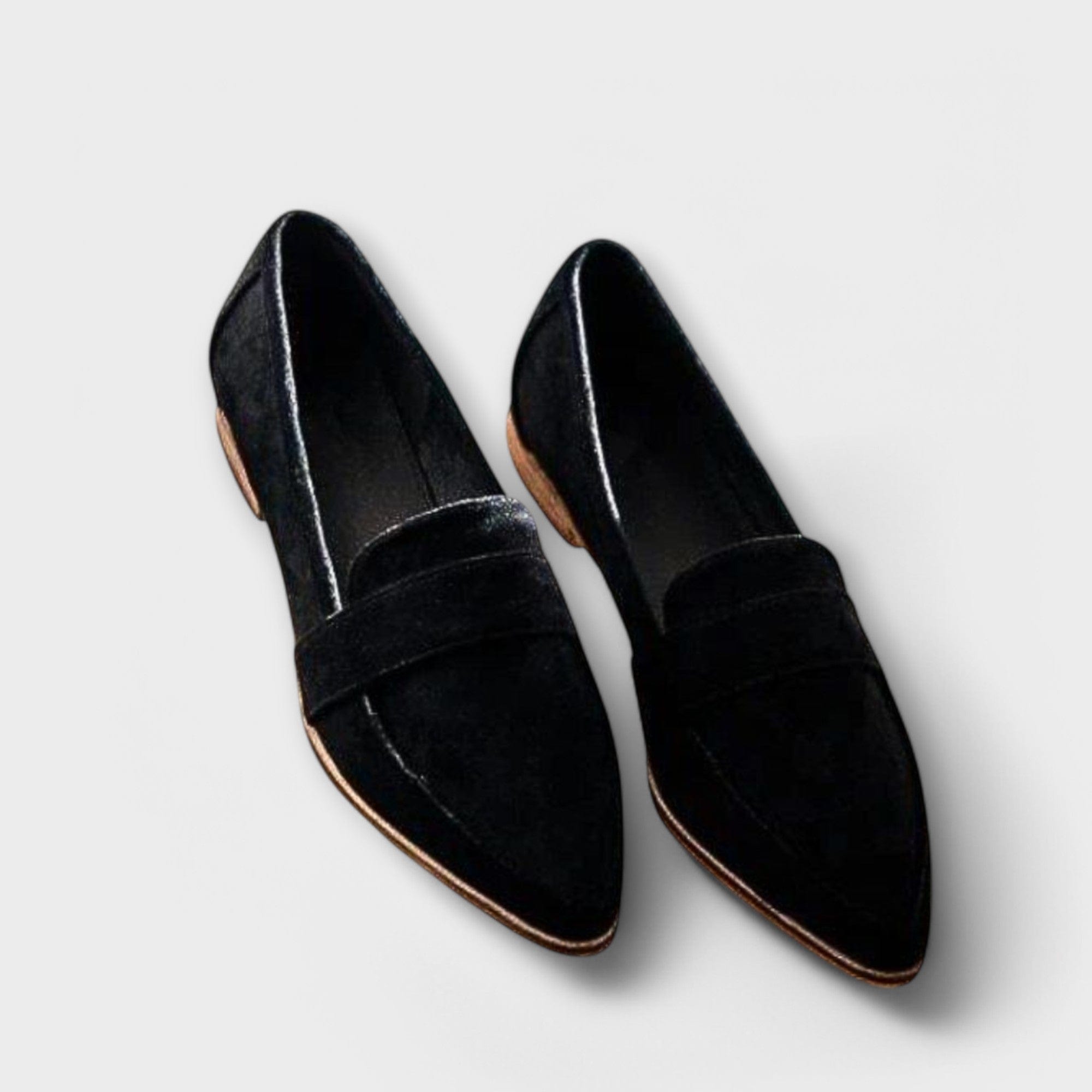 Naiset nahkainen loaferit | Pehmeä nahka, monipuolinen