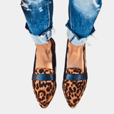 Naiset nahkainen loaferit | Pehmeä nahka, monipuolinen