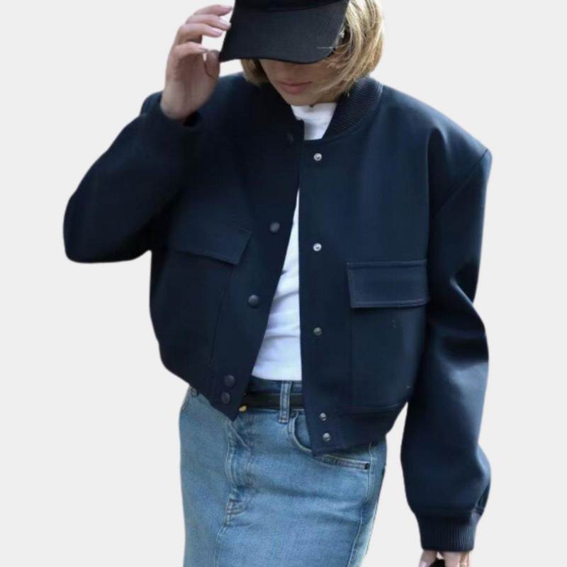 ELS | Muodikas bomber-takki naisille-Jacket-EmiyoSuomi