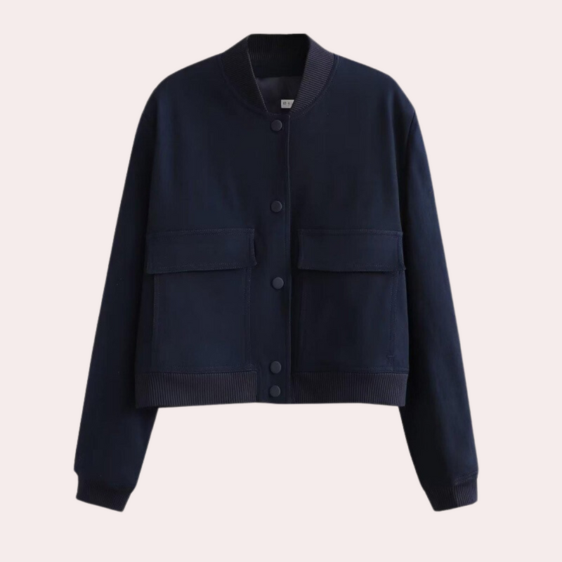 ELS | Muodikas bomber-takki naisille-Jacket-EmiyoSuomi