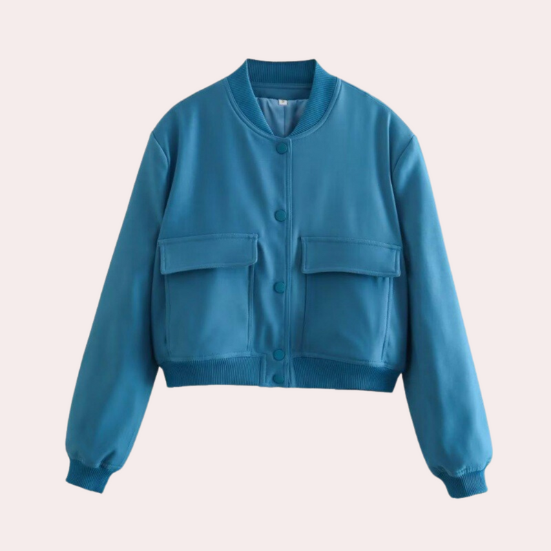 ELS | Muodikas bomber-takki naisille-Jacket-EmiyoSuomi