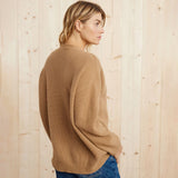 Naisten kaschmir cardigan oversized väljä istuvuus