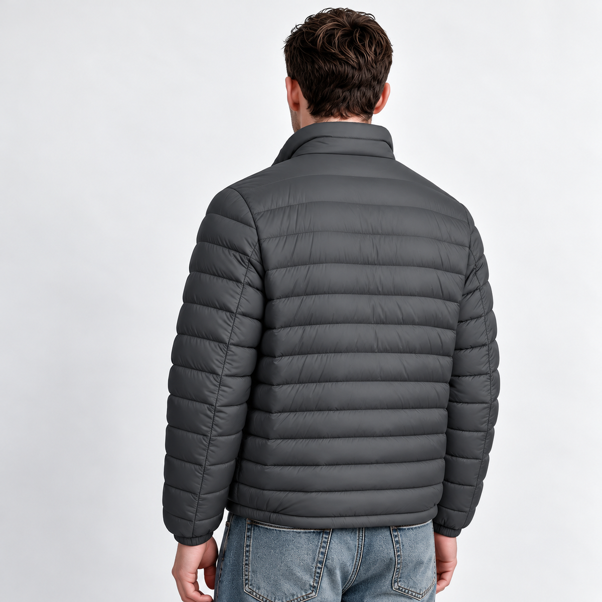 Men’s cold-weather jacket | Lightweight, down-filled | Plus sizes, fall and winter