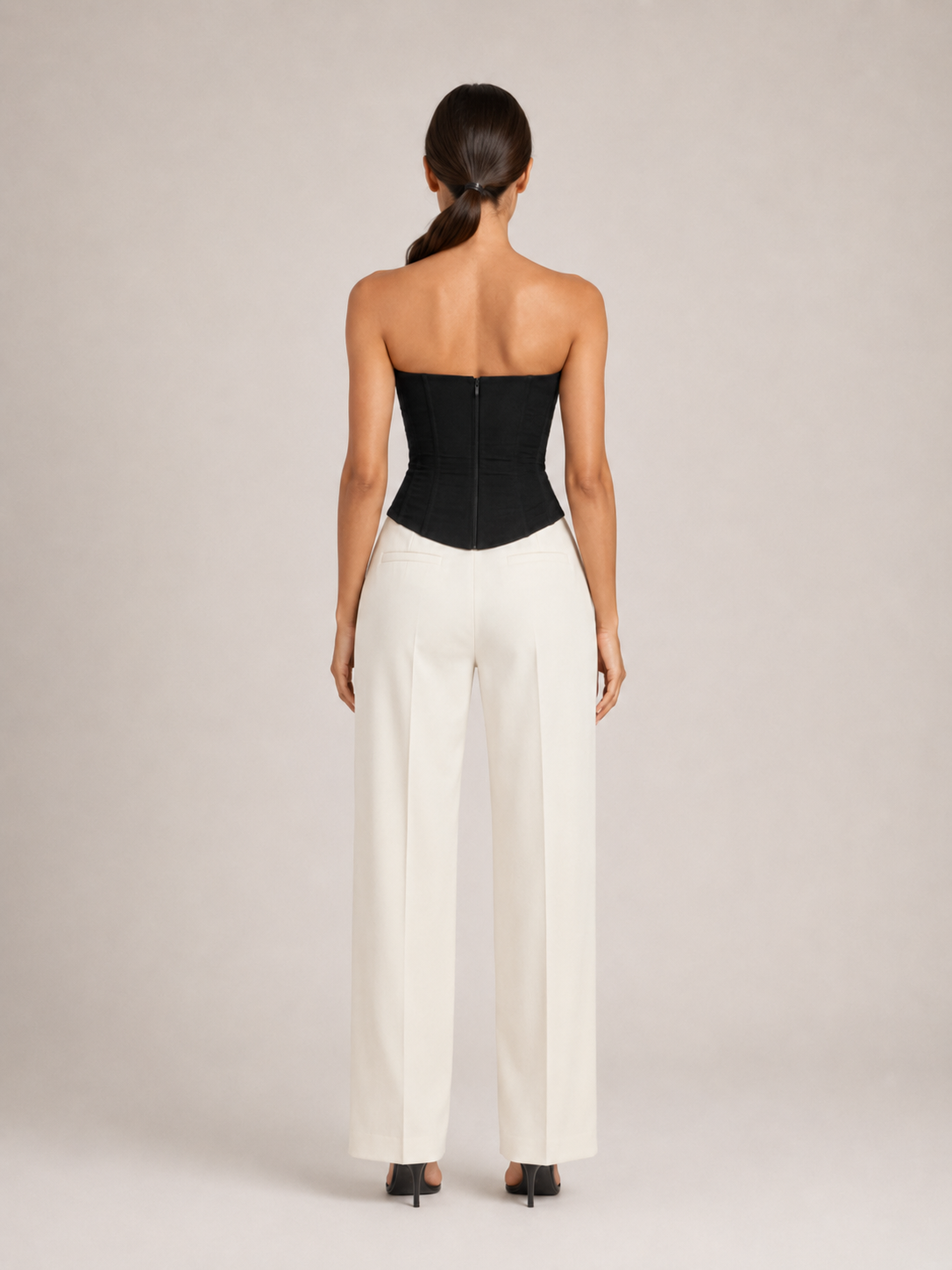 Seraphina | Corset Top | Naisten Silkkinen Miesten Yläosa | Stroppiton Verkkokudos