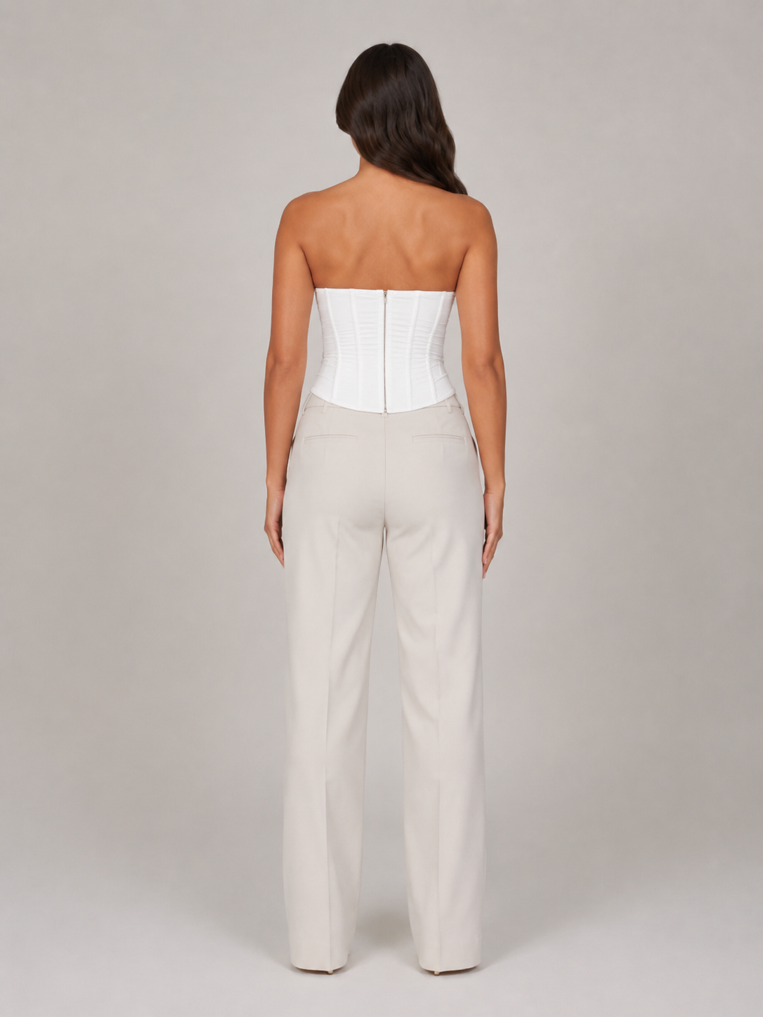 Seraphina | Corset Top | Naisten Silkkinen Miesten Yläosa | Stroppiton Verkkokudos