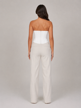Seraphina | Corset Top | Naisten Silkkinen Miesten Yläosa | Stroppiton Verkkokudos