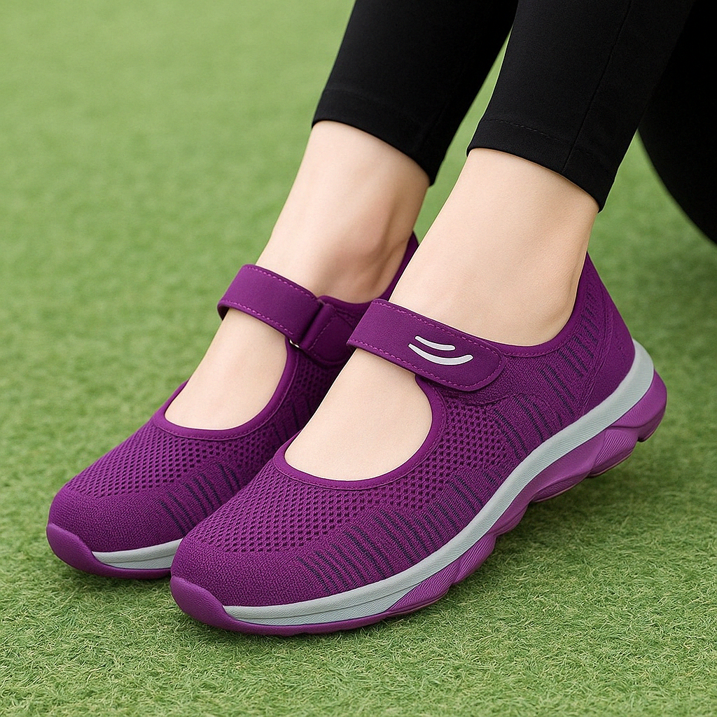 Naisten Espadrillat - Velcro - Ortopediset & Hengittävät-Ortopediset kengät-EmiyoSuomi