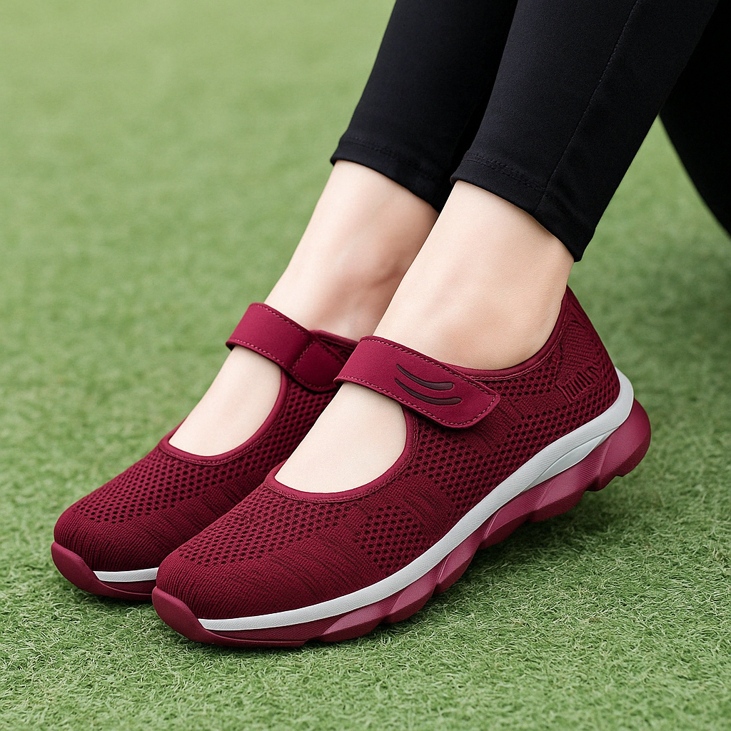 Naisten Espadrillat - Velcro - Ortopediset & Hengittävät-Ortopediset kengät-EmiyoSuomi