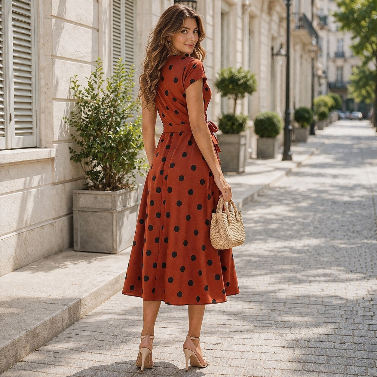 Polka Dot Mekko | Monipuolinen Kesämekko | Tyylikkäät Muodot