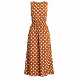 Pilkullinen maksimekko | Vintagehenkinen | Imarteleva istuvuus