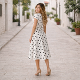 Polka Dot -mekko | Tyylikkäät, iloiset tyyli | Kesämuoti