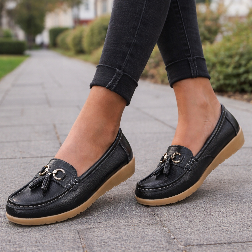 Naisten Loaferit | Ergonominen mukavuus | slip-on vapaa-ajan kävellykengät
