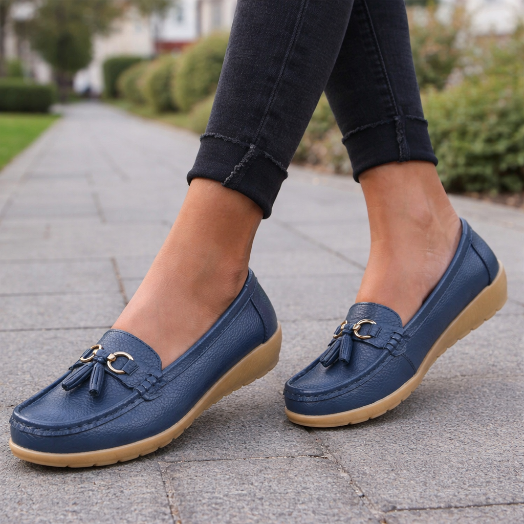 Naisten Loaferit | Ergonominen mukavuus | slip-on vapaa-ajan kävellykengät