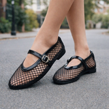 Naisten balettitanssijat | Hengittävä verkko | Slip-On mukavuus