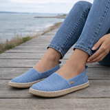 Naisten Espadrille-balleriinat | Slip On Canvas-kengät, Casual Comfort