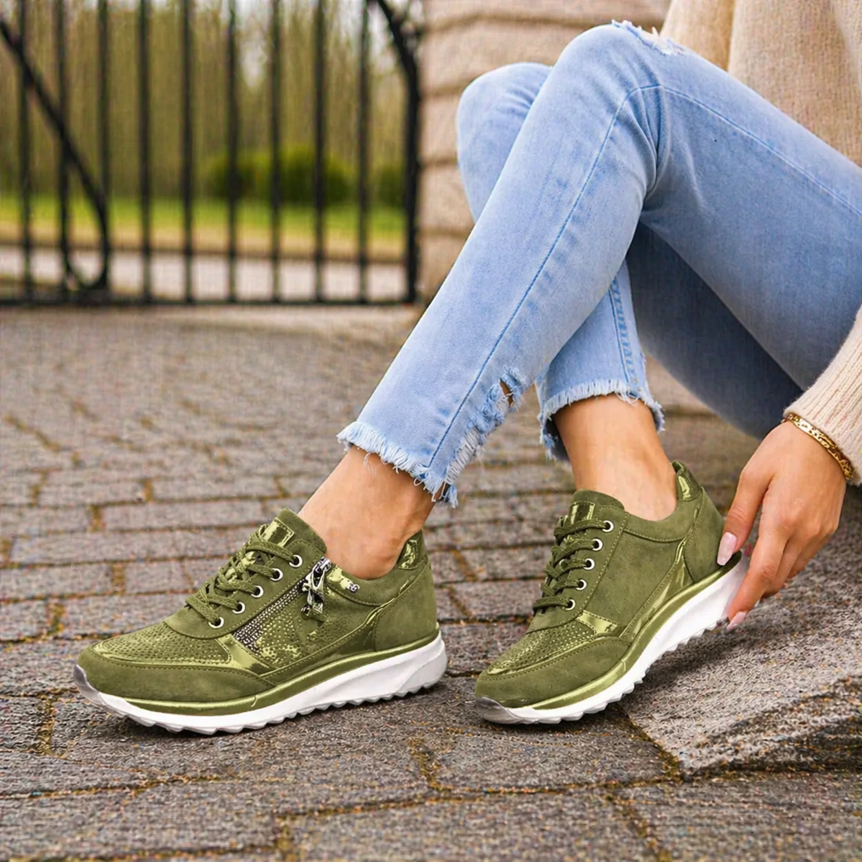 Naisten Sneakers - Mukavat & Glamouriset - Urheilulliset
