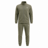 Miesten collegepaita | Fleece-verryttelyasu, korkea kaulus | Mukava verkkarisetti