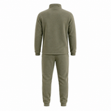 Miesten collegepaita | Fleece-verryttelyasu, korkea kaulus | Mukava verkkarisetti