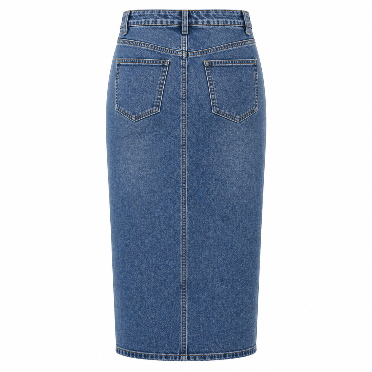 Kynäselvä | Klassinen tyyli | Korkea vyötärö, denimkuvio