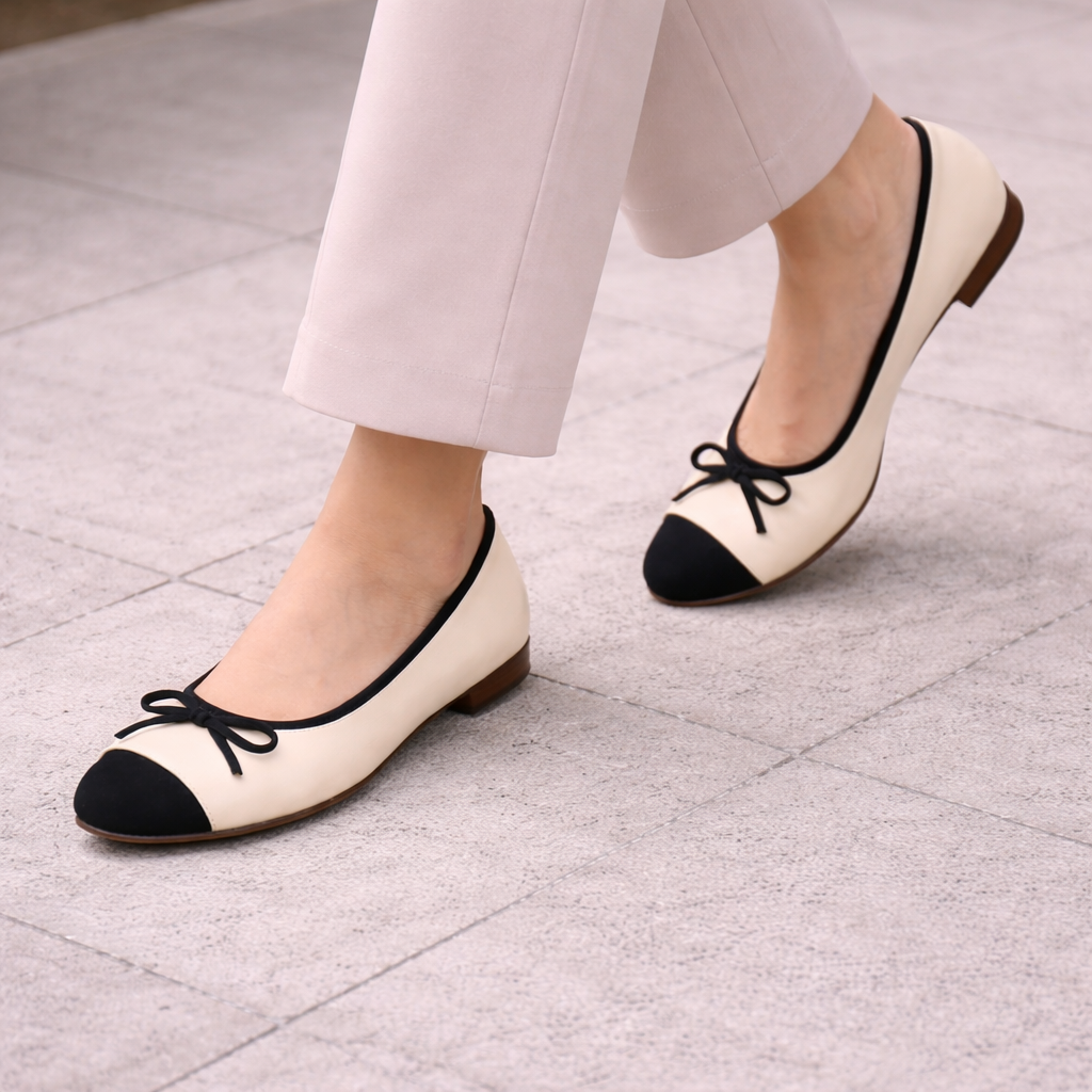 Naisten balettitossut | Tyylikäs silmukka, Mukava istuvuus | Kevyt Slip On