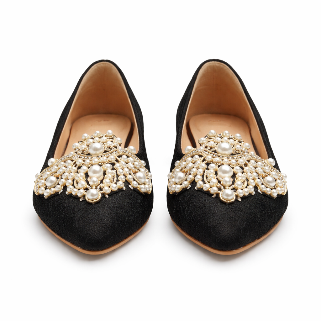Naisten balettitasasukat | Helmi yksityiskohta, Elegantti Slip-On Mukavuus