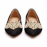 Naisten balettitasasukat | Helmi yksityiskohta, Elegantti Slip-On Mukavuus