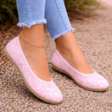Naisten Ballerina-kengät | Kukkakuosi, kevyt mukavuus | Vapaa loafer