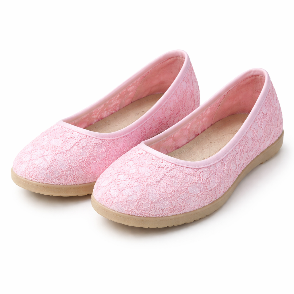 Naisten Ballerina-kengät | Kukkakuosi, kevyt mukavuus | Vapaa loafer