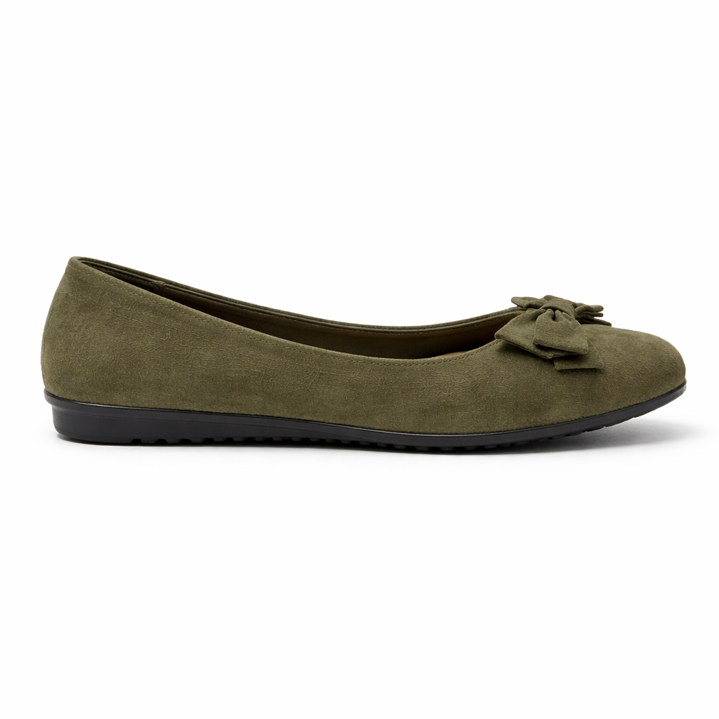 Naisten balettitossut | Rusettidetaljit, elegantti tyyli | Slip On -kengät