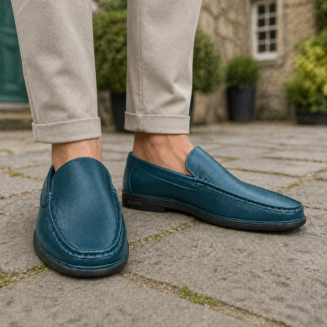 Miesten Loaferit | Slip On Mokkasiinit, Nahka | Mukavat Business Kengät