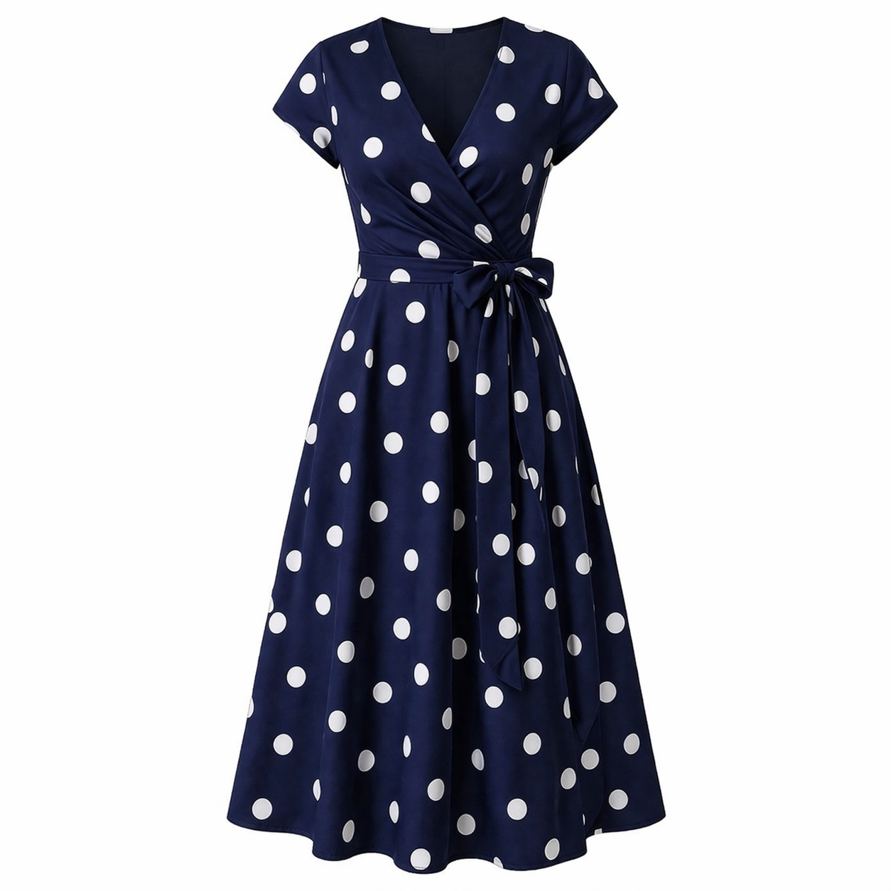 Polka Dot -mekko | Tyylikkäät, iloiset tyyli | Kesämuoti