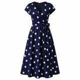 Polka Dot -mekko | Tyylikkäät, iloiset tyyli | Kesämuoti