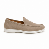 Men's leather loafers slip-on for everyday