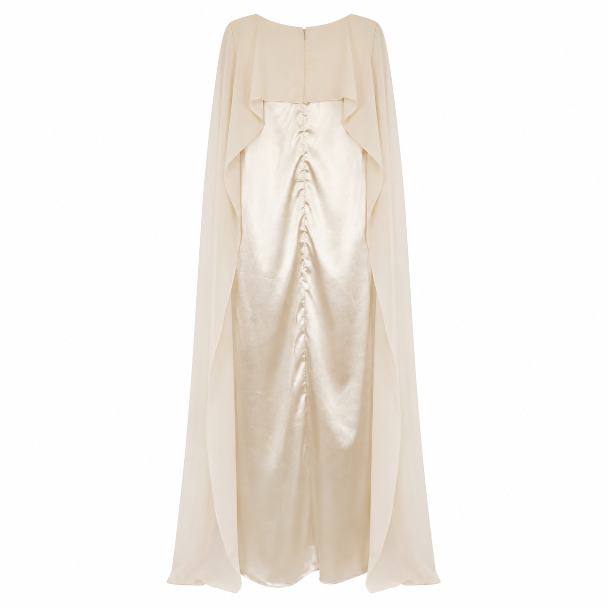 Long Satin Dress | Women's Elegant Luxurious Style | For Party and Evening Wear