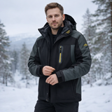 Tymoteusz - Warme winterjas voor heren met capuchon