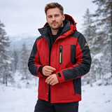 Tymoteusz - Warme winterjas voor heren met capuchon