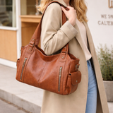 Amber - Vegaaninahkainen Olkalaukku Naisille