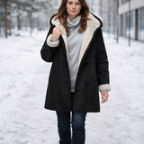 Naisten Teddyvuorinen Talvitakki Regular Fit