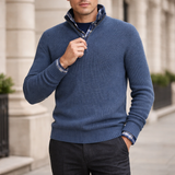 Miesten neulesweater | Neljännesvetoketju | Talvikerros